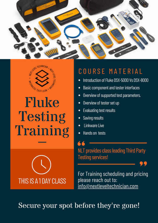 Fluke Testing Training