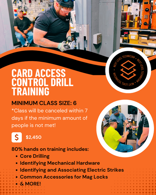 Card Access Core Drill Training